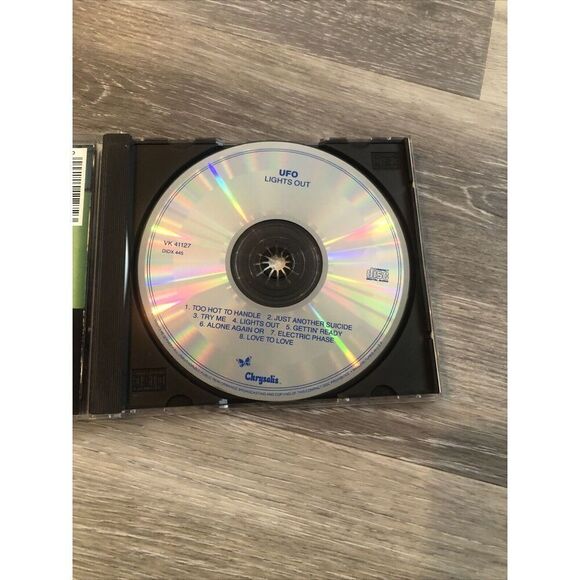 UFO Lights Out CD 1985 Chrysalis  VK 41127. Vintage. - Picture 6 of 9
